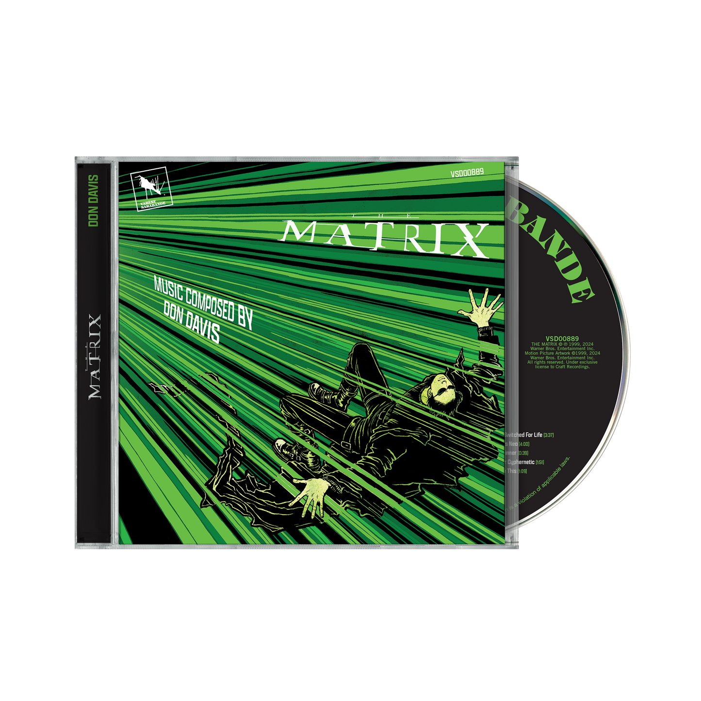Don Davis - The Matrix (25th Anniversary Edition - CD) Music CD