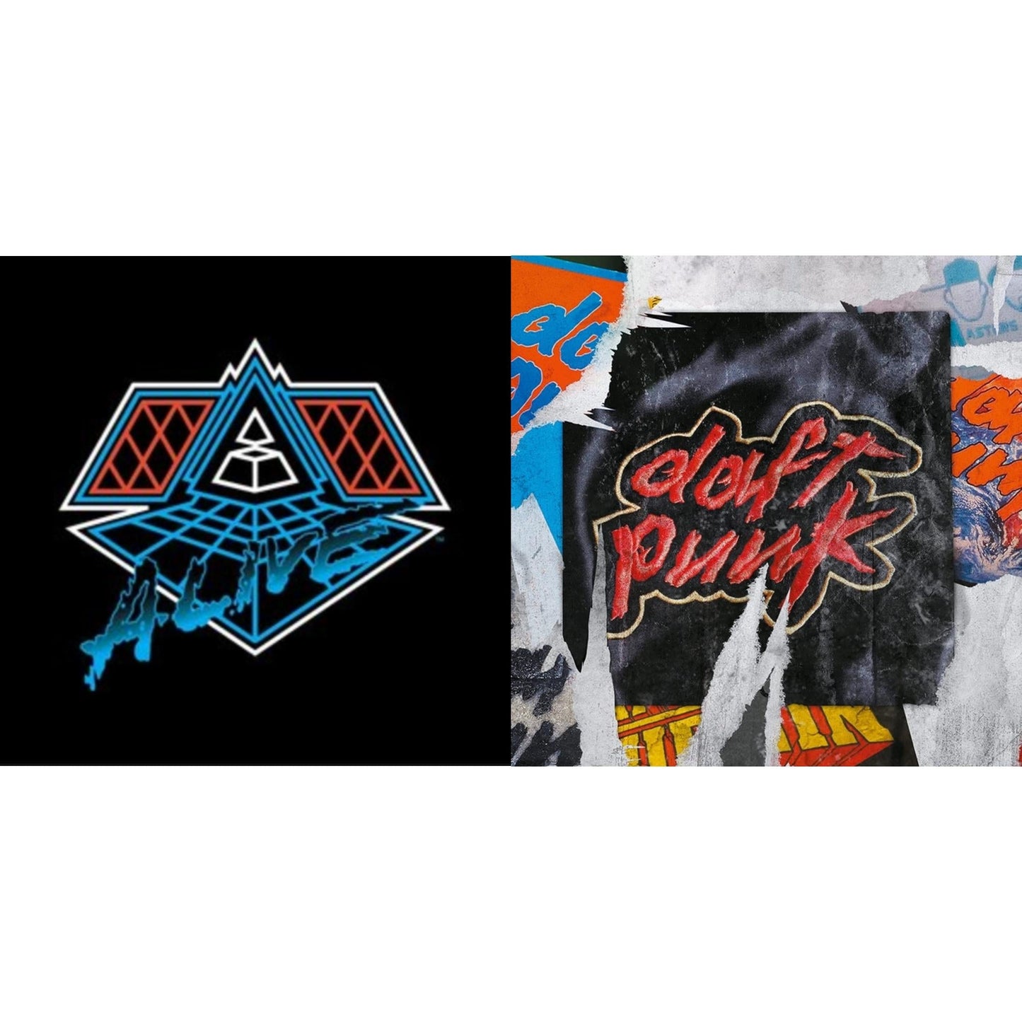 Daft Punk - Alive 2007 (2LP) & Homework (Limited/2LP)