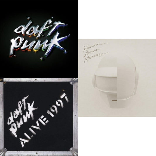 Daft Punk - Discovery & Alive 1997 & Random Access Memories (Drumless Edition) (2LP/180G)