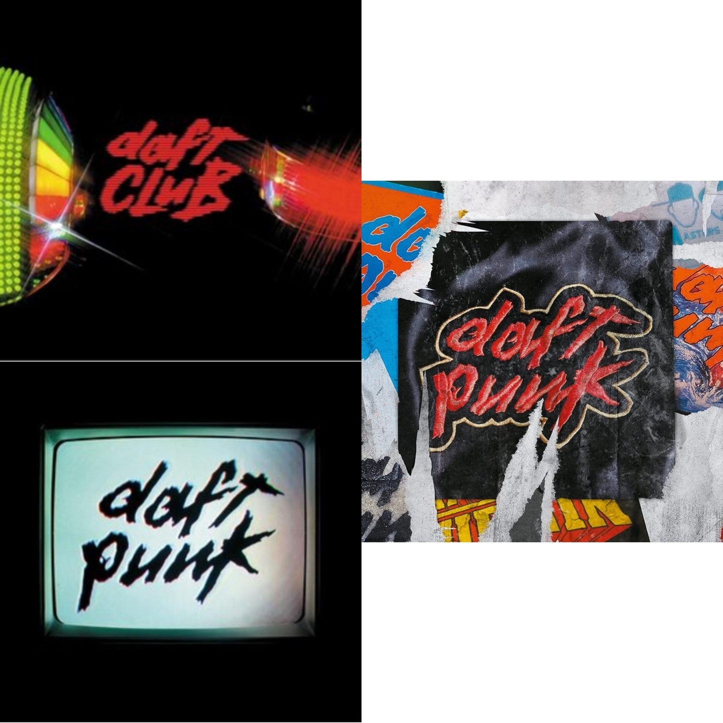 Daft Punk - Daft Club (2LP) & Human After All (2LP) & Homework (Limited/2LP)