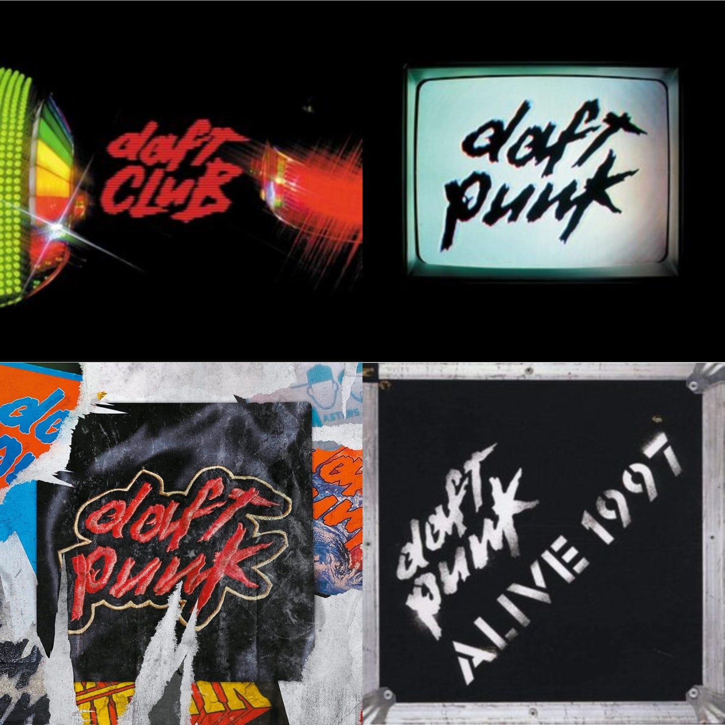 Daft Punk - Daft Club (2LP) & Human After All (2LP) & Alive 1997 & Homework (Limited/2LP)