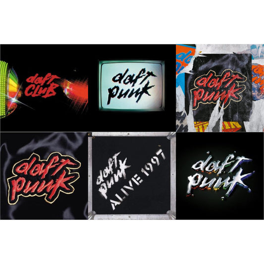 Daft Punk - Daft Club (2LP) & Human After All (2LP) & Homework & Discovery & Alive 1997 & Homework (Limited/2LP)
