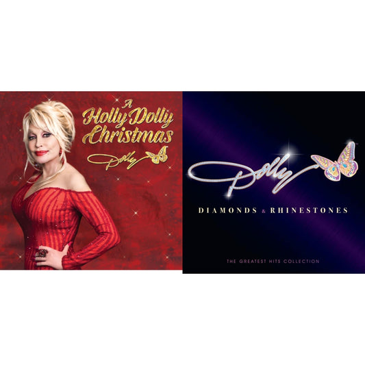 Dolly Parton - Holly Dolly Christmas (Ultimate Deluxe Edition) & Diamonds & Rhinestones: The Greatest Hits Collection (2LP)