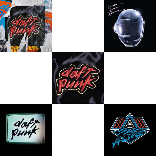 Daft Punk - Human After All (2LP) & Homework & Alive 2007 (2LP) & Random Access Memories (10Th Anniversary Edition/180G/3LP) & Homework (Limited/2LP)