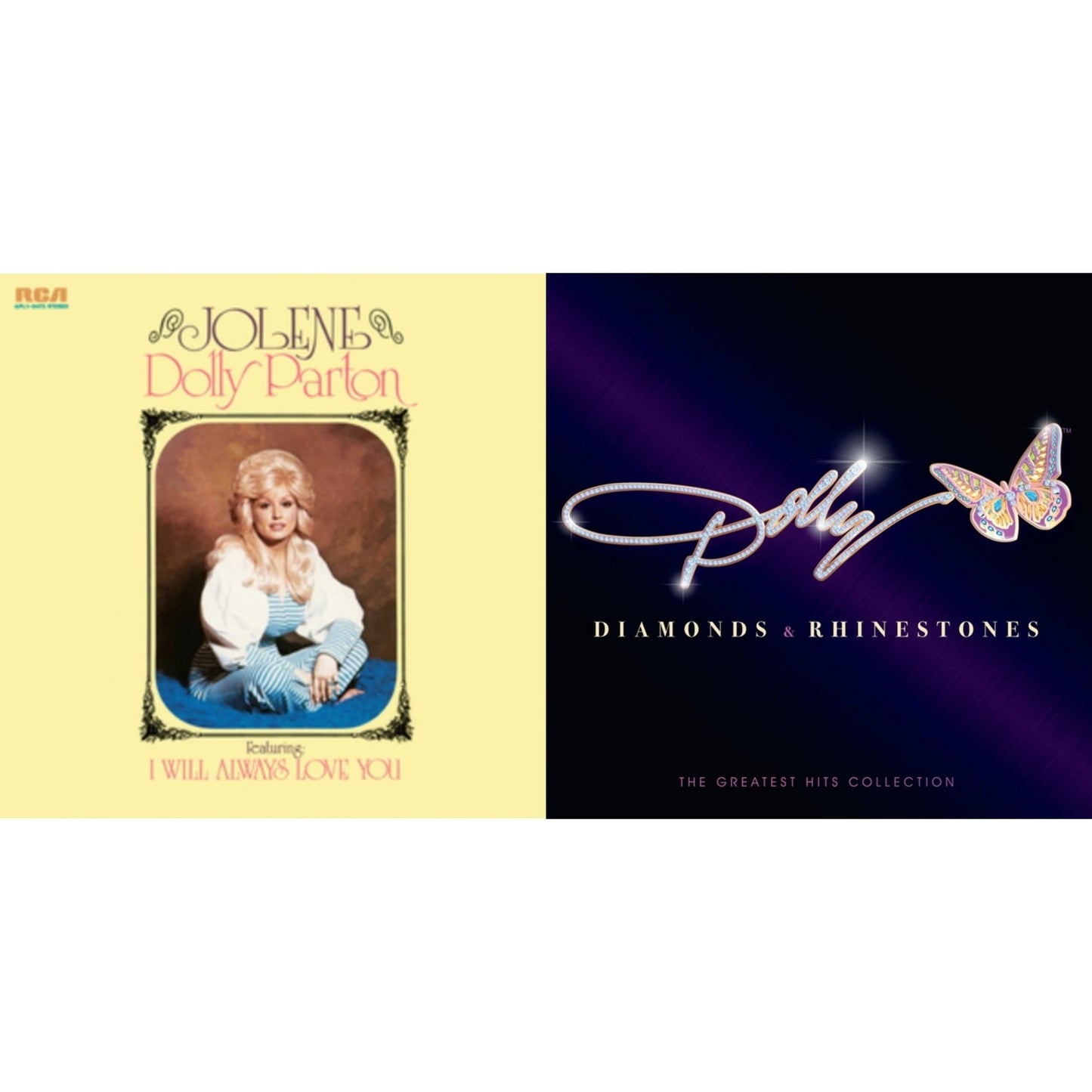 Dolly Parton - Jolene (140G/Dl Insert) & Diamonds & Rhinestones: The Greatest Hits Collection (2LP)