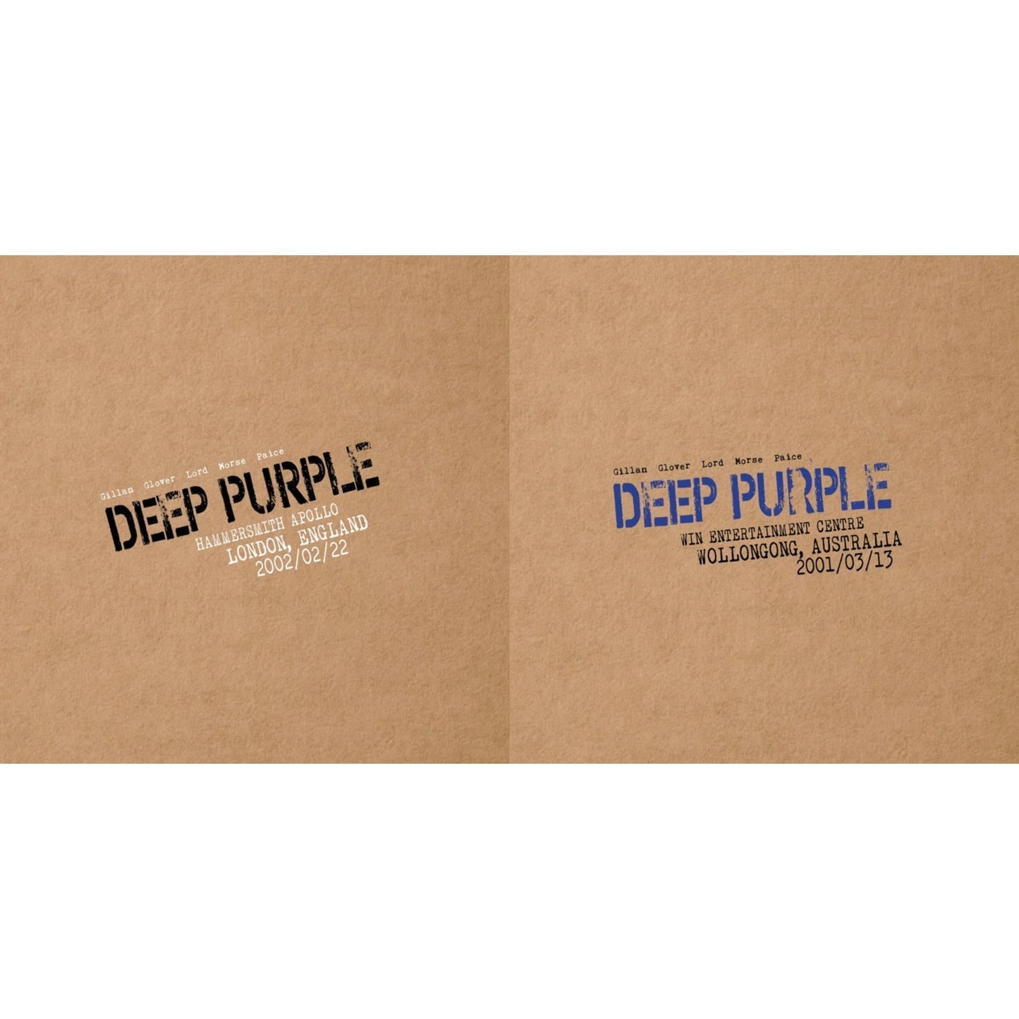 Deep Purple - Live In London 2002 (3LP/Import) & Live In Wollongong 2001 (3LP/Import)