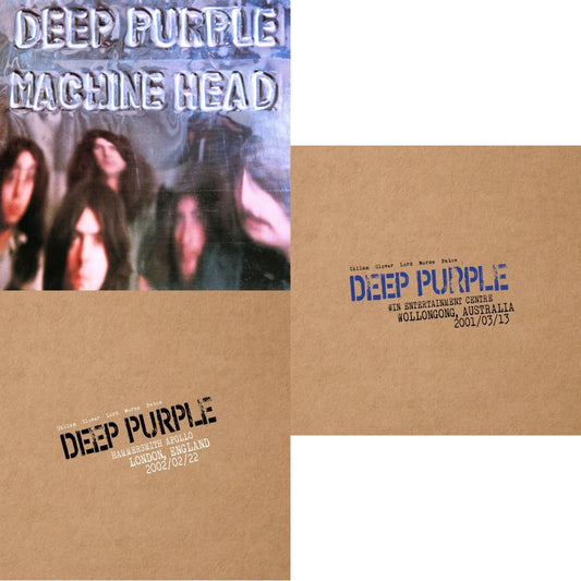 Deep Purple - Machine Head & Live In Wollongong 2001 (3LP/Import) & Live In London 2002 (3LP/Import)