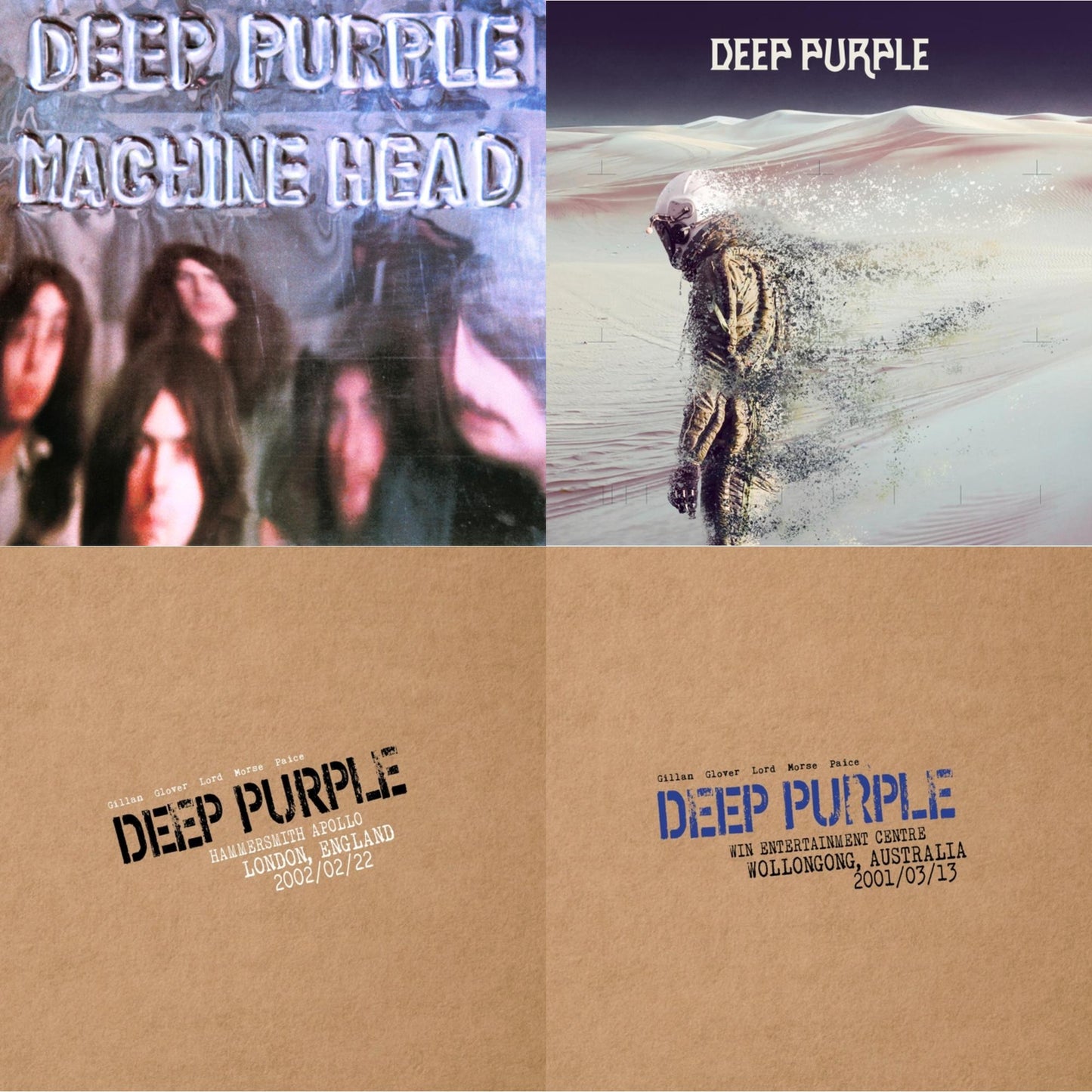 Deep Purple - Machine Head & Whoosh! (2LP/Gatefold) & Live In London 2002 (3LP/Import) & Live In Wollongong 2001 (3LP/Import)