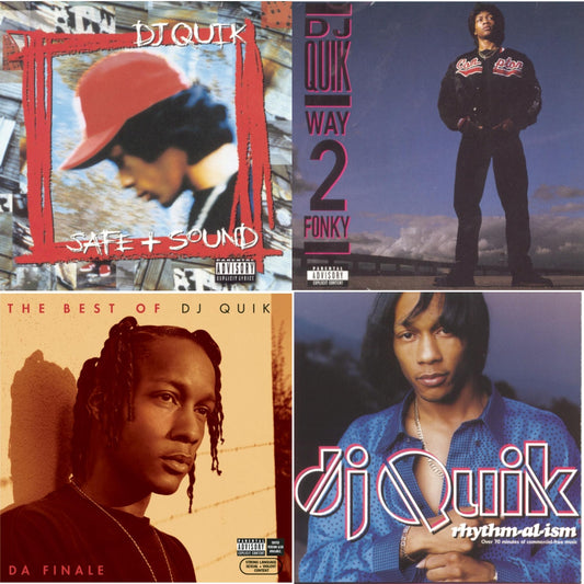 Dj Quik - Best Of Dj Quik: Da Finale & Way 2 Fonky & Safe & Sound & Rhythm Al Ism - CD Bundle