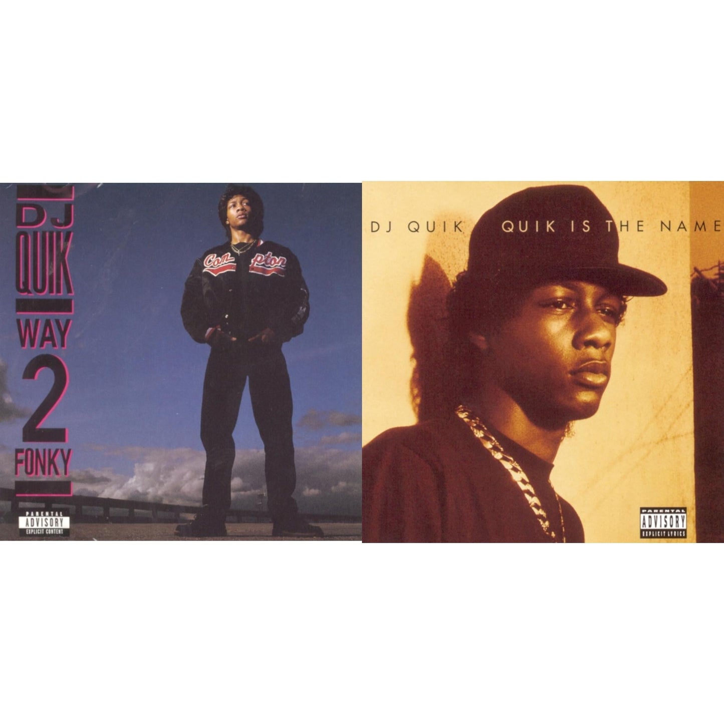 Dj Quik - Way 2 Fonky & Quik Is The Name - CD Bundle