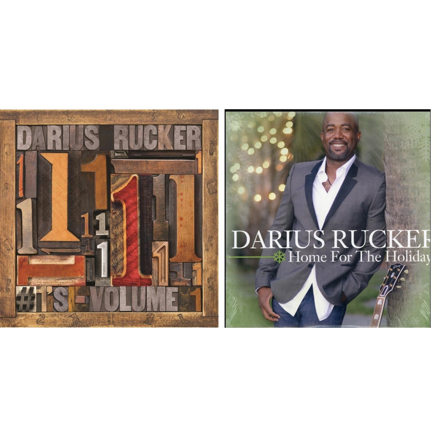 Darius Rucker - #1'S (Red LP Vinyl) & Home For The Holidays (LP)