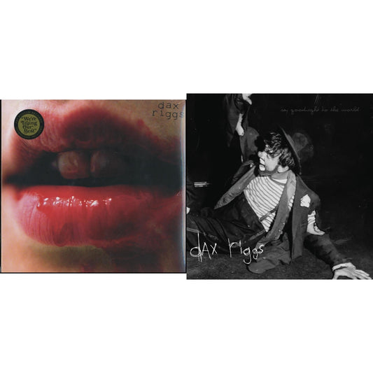 Dax Riggs - We Sing Of Only Blood Or Love & Say Goodnight To The World (10Th Anniversary) - LP Vinyl Bundle