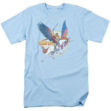 Load image into Gallery viewer, She Ra And Swiftwind Mens T Shirt Light Blue