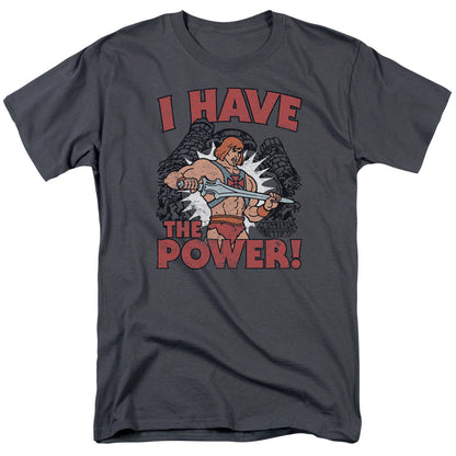 Masters Of The Universe I Have The Power Mens T Shirt Charcoal