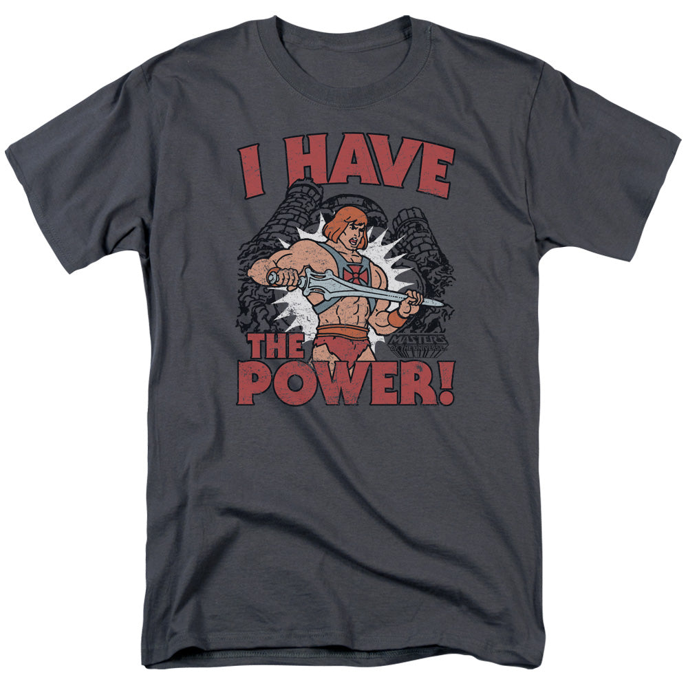Masters Of The Universe I Have The Power Mens T Shirt Charcoal