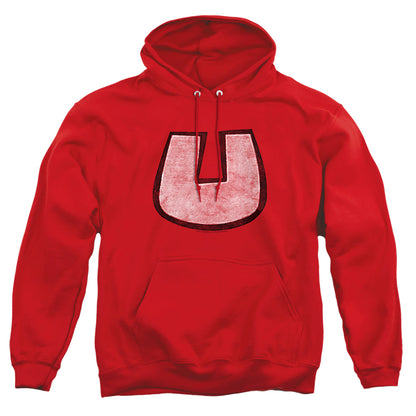 Underdog U Crest Mens Hoodie Red Officially Licensed