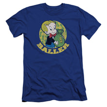 Load image into Gallery viewer, Richie Rich Baller Premium Bella Canvas Slim Fit Mens T Shirt Royal Blue