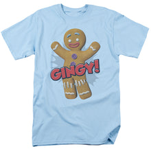 Load image into Gallery viewer, Shrek Gingy Mens T Shirt Light Blue