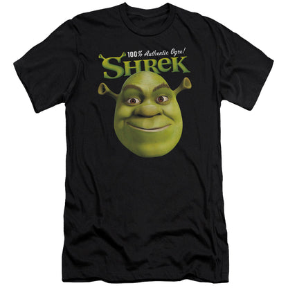 Shrek Authentic Premium Bella Canvas Slim Fit Mens T Shirt Black