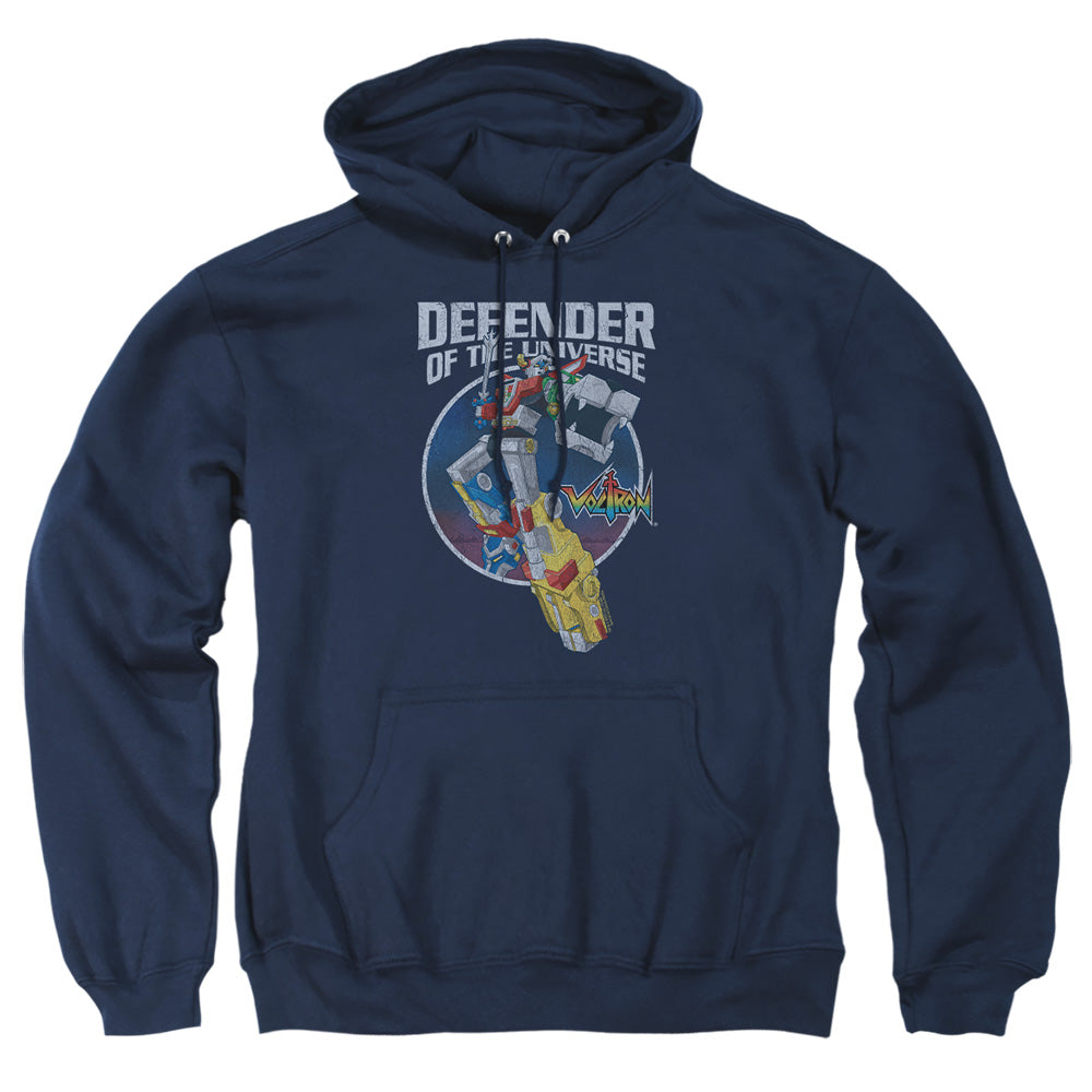 Voltron Defender Mens Hoodie Navy Officially Licensed