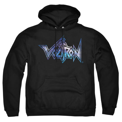 Voltron Space Logo Mens Hoodie Black Officially Licensed