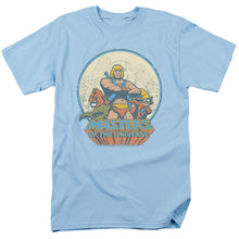 Load image into Gallery viewer, Masters Of The Universe He Man And Crew Mens T Shirt Light Blue