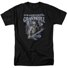 Load image into Gallery viewer, Masters Of The Universe Straight Outta Grayskull Mens T Shirt Black