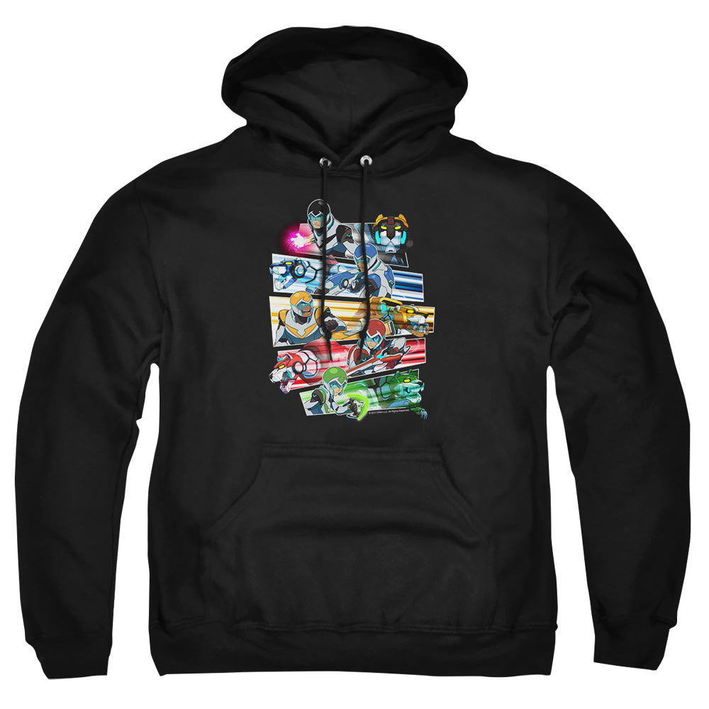 Voltron Paladins Strike Mens Hoodie Black Officially Licensed