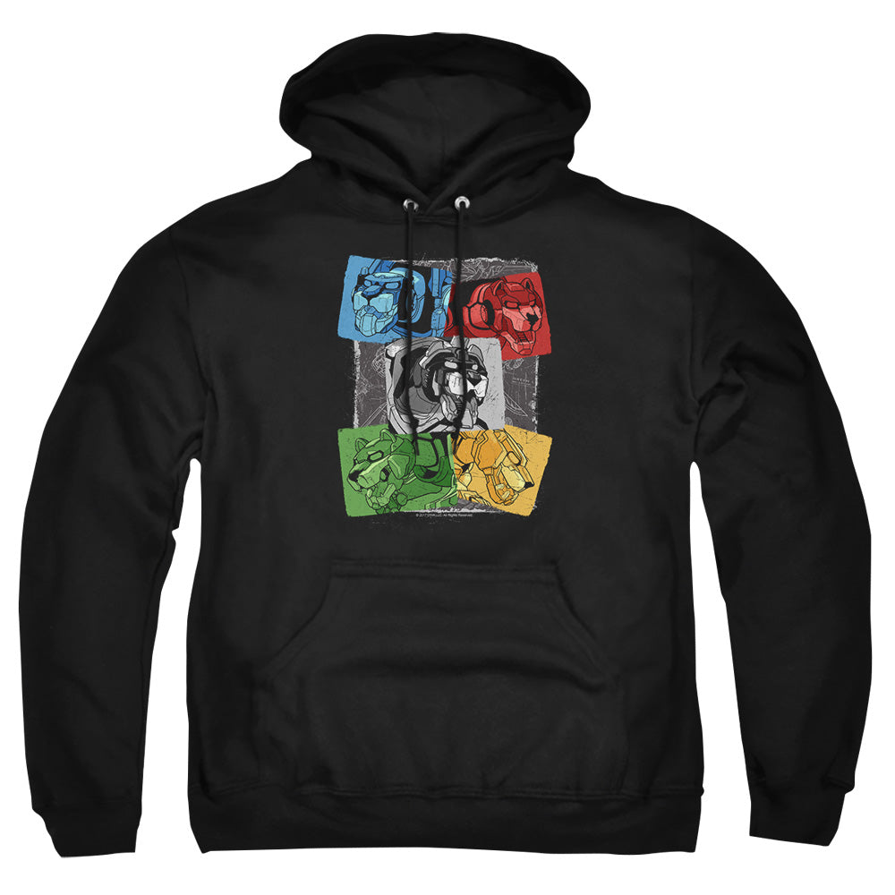 Voltron Pride Mens Hoodie Black Officially Licensed