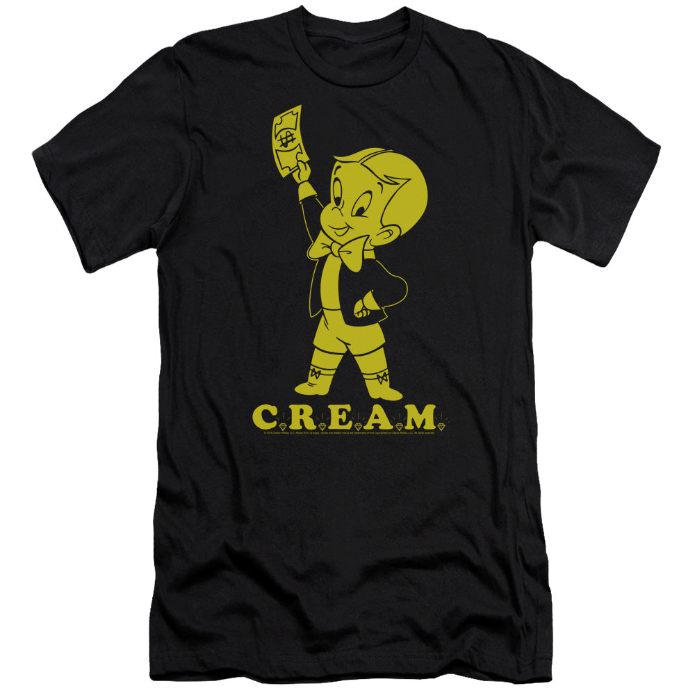 Richie Rich Cream Hbo Premium Bella Canvas Slim Fit Mens T Shirt Black