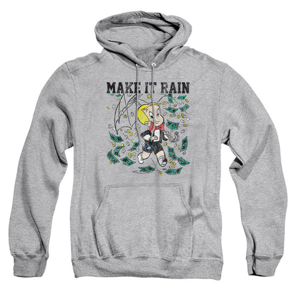 Richie Rich Make It Rain Mens Hoodie Athletic Heather