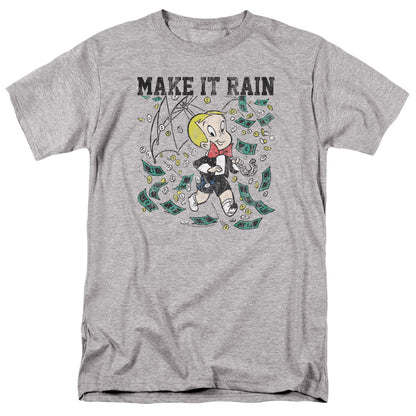 Richie Rich Make It Rain Mens T Shirt Athletic Heather Officially Licensed