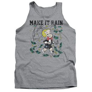 Richie Rich Make It Rain Mens Tank Top Shirt Athletic Heather