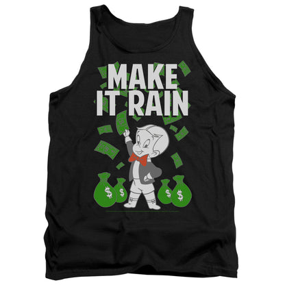 Richie Rich Make It Rain Mens Tank Top Shirt Black