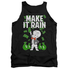 Load image into Gallery viewer, Richie Rich Make It Rain Mens Tank Top Shirt Black