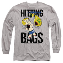 Load image into Gallery viewer, Richie Rich Make It Rain Mens Long Sleeve Shirt Athletic Heather