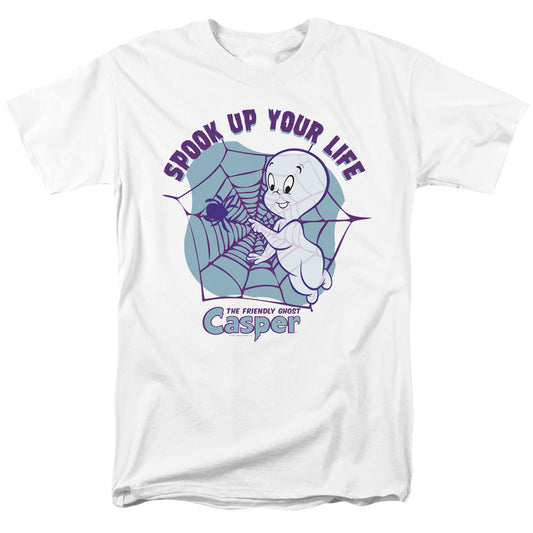 Casper Spook Up Your Life Mens T Shirt White