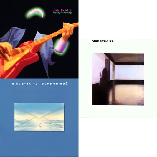 Dire Straits - Money For Nothing (Remaster/2LP/Green Vinyl) (Syeor) & Communique (Syeor) & Dire Straits (Syeor)