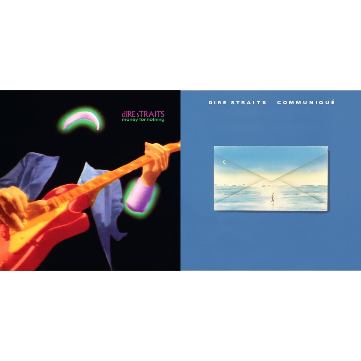 Dire Straits - Money For Nothing (Remaster/2LP/Green Vinyl) (Syeor) & Communique (Syeor)