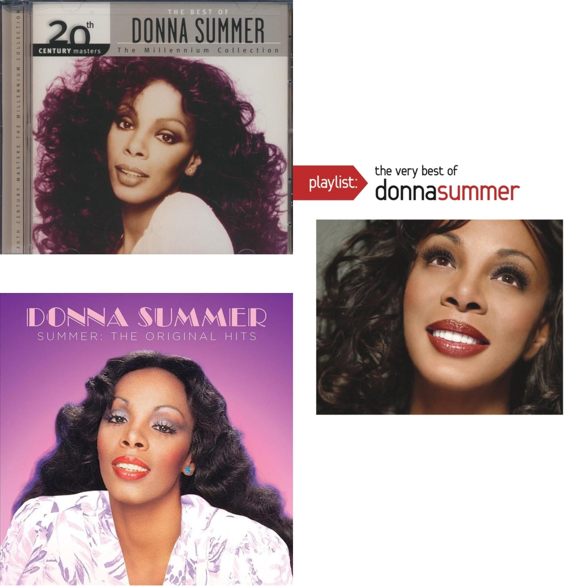Donna Summer - Millennium Collection: 20Th Century Masters & Summer: The Original Hits & Playlist: Very Best Of Donna Summer - CD Bundle