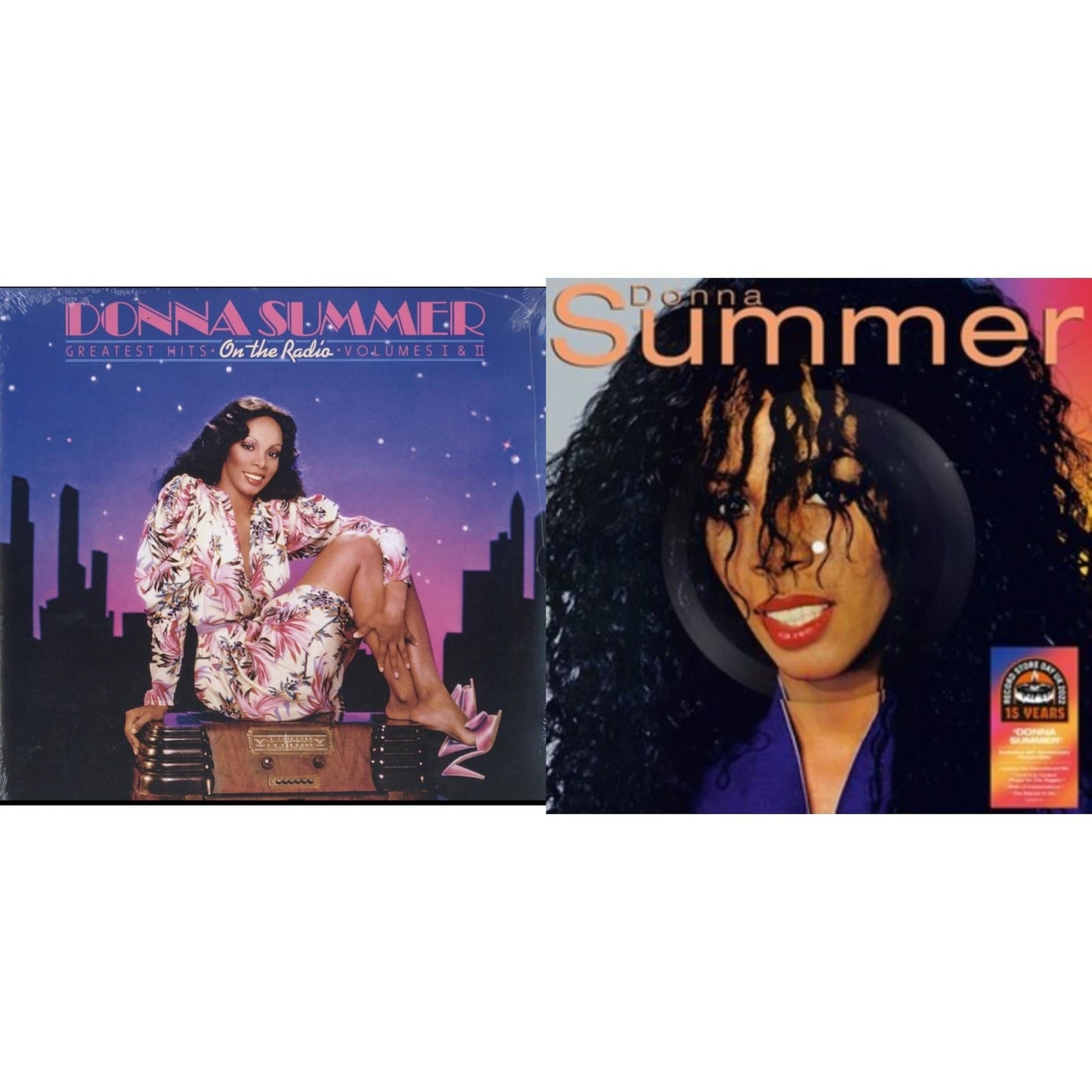Donna Summer - On The Radio: Greatest Hits Vol. I & Ii (2LP/1 Pink 1 Lavender) & Donna Summer (40Th Anniversary/Picture Disc)