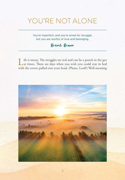 Dayspring - Brighter Days Ahead: 47 Devotions For Comfort In Tough Times, Quotes, Brené Brown, Short Stories, Bible Verses, Positive Affirmations, Find Hope, Feel God's Presence & Gift To A Friend!