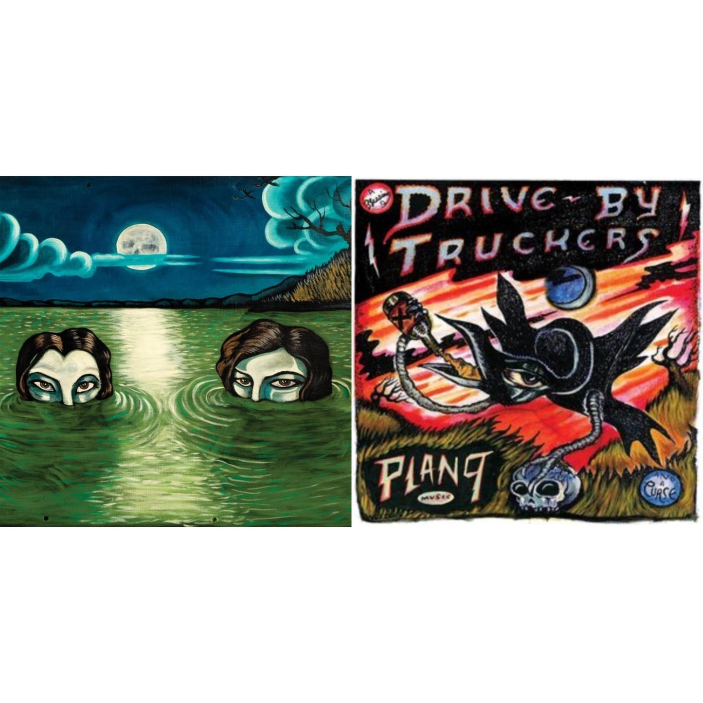 Drive-By Truckers - Plan 9 Records July 13, 2006 (3LP) & English Oceans (10-Year Edition) (2LP/Sea-Glass Blue W/ D-Side Etching)