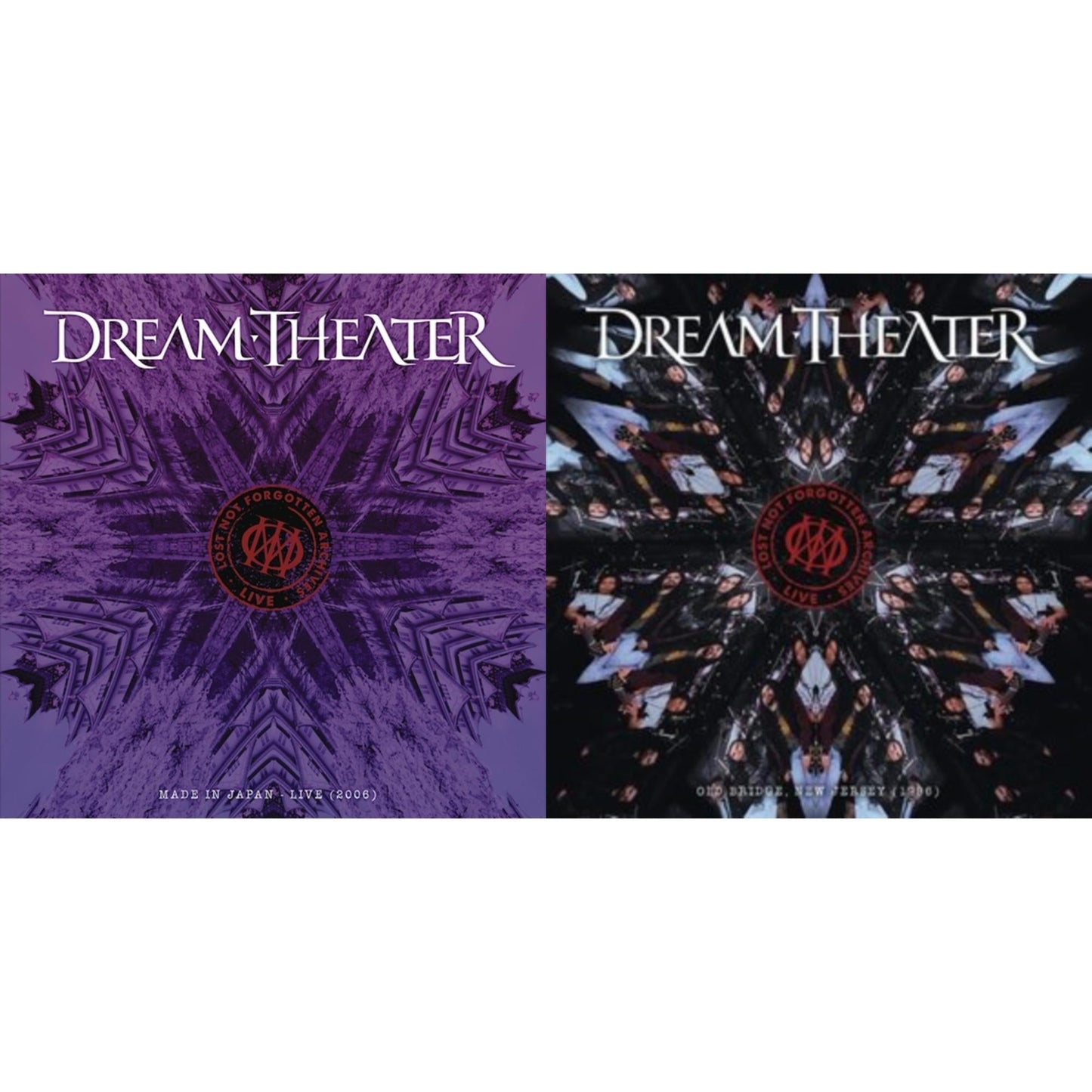 Dream Theater - Lost Not Forgotten Archives: Made In Japan (3LP) & Lost Not Forgotten Archives: Old Bridge, New Jersey (5LP)