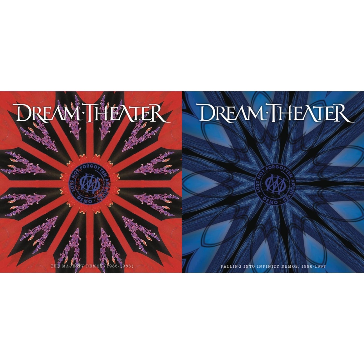Dream Theater - Lost Not Forgotten Archives: The Majesty Demos (1985-1986) (2LP/CD) & Lost Not Forgotten Archives: Falling Into Infinity Demos, 1996-1997 (3LP/2CD/Sky Blue Vinyl)