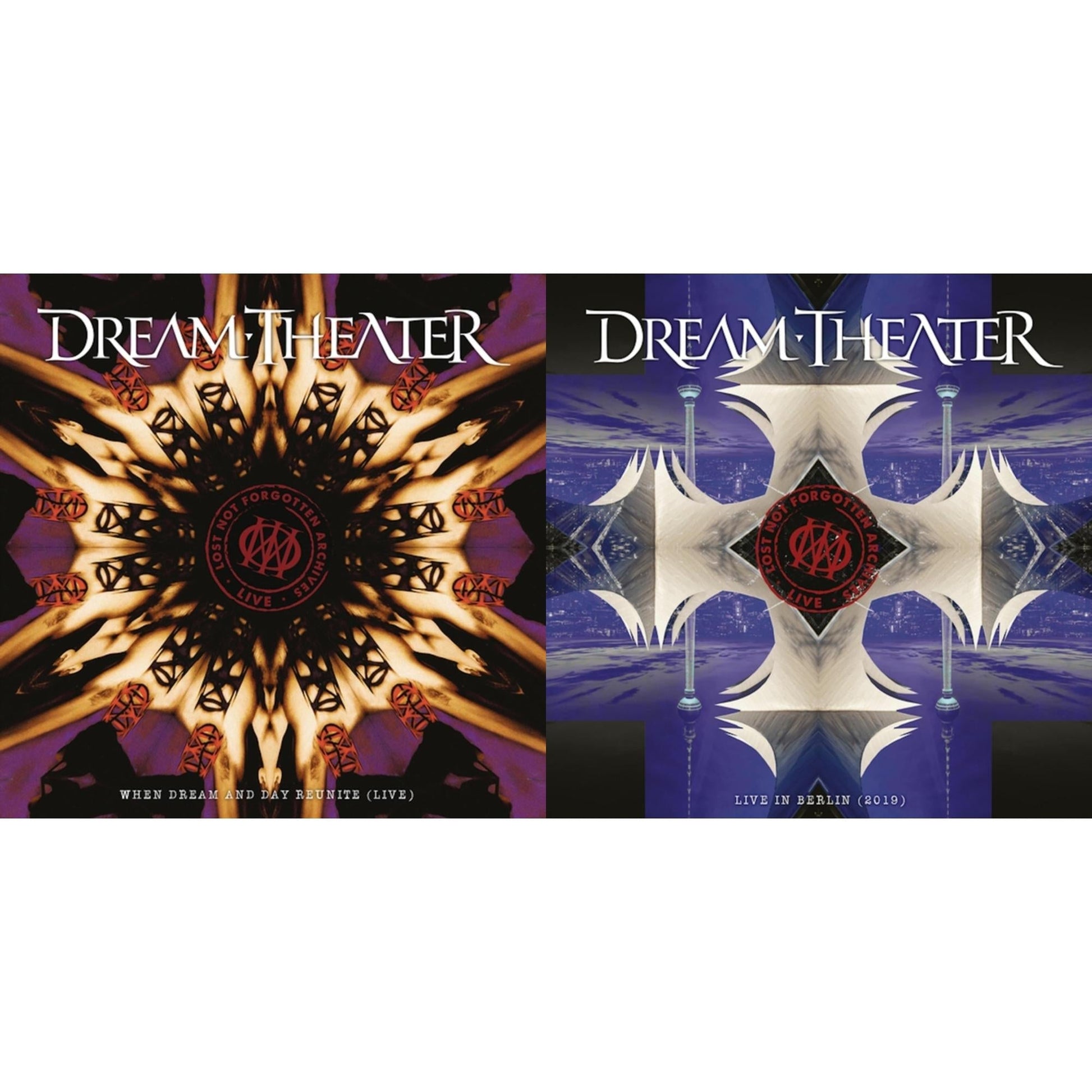 Dream Theater - Lost Not Forgotten Archives: When Dream And Day Reunite (Live) & Lost Not Forgotten Archives: Live In Berlin (2019) - CD Bundle