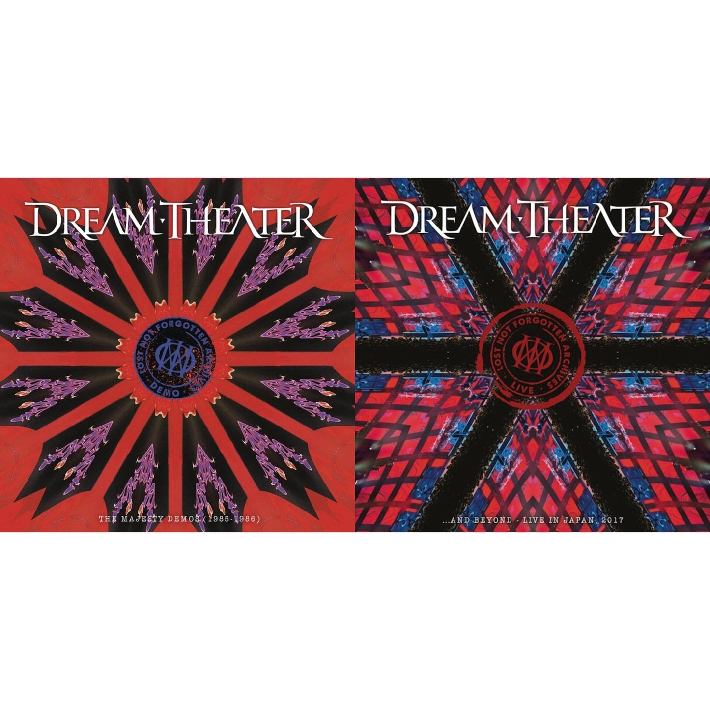 Dream Theater - Lost Not Forgotten Archives: The Majesty Demos (1985-1986) (2LP/CD) & Lost Not Forgotten Archives: ... & Beyond - Live In Japan, 2017 (2LP/CD)