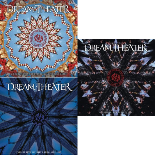 Dream Theater - Lost Not Forgotten Archives: A Dramatic Tour Of Events (3LP/2CD/180G/Gatefold/Import) & Lost Not Forgotten Archives: Falling Into Infinity Demos, 1996-1997 (3LP/2CD) & Lost Not Forgotten Archives: Old Bridge, New Jersey (5LP)