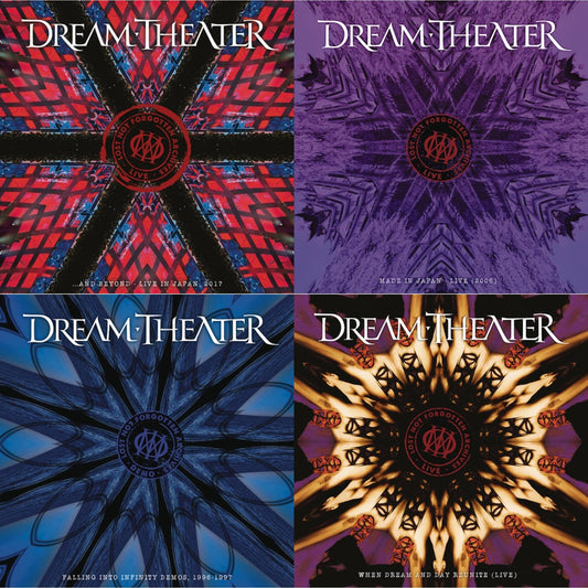 Dream Theater - Lost Not Forgotten Archives: When Dream And Day Reunite (Live) (2LP/CD) & Lost Not Forgotten Archives: ... & Beyond - Live In Japan, 2017 (2LP/CD) & Lost Not Forgotten Archives: Falling Into Infinity Demos, 1996-1997 (3LP/2CD) & Lost
