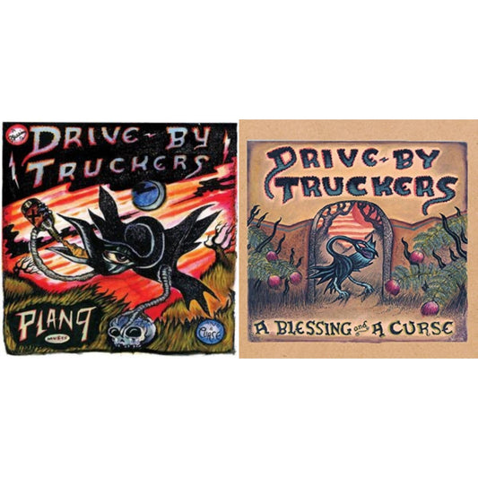 Drive-By Truckers - Blessing & A Curse (Clear With Purple Splatter LP Vinyl/Limited Edition/180G) & Plan 9 Records July 13, 2006 (3LP)